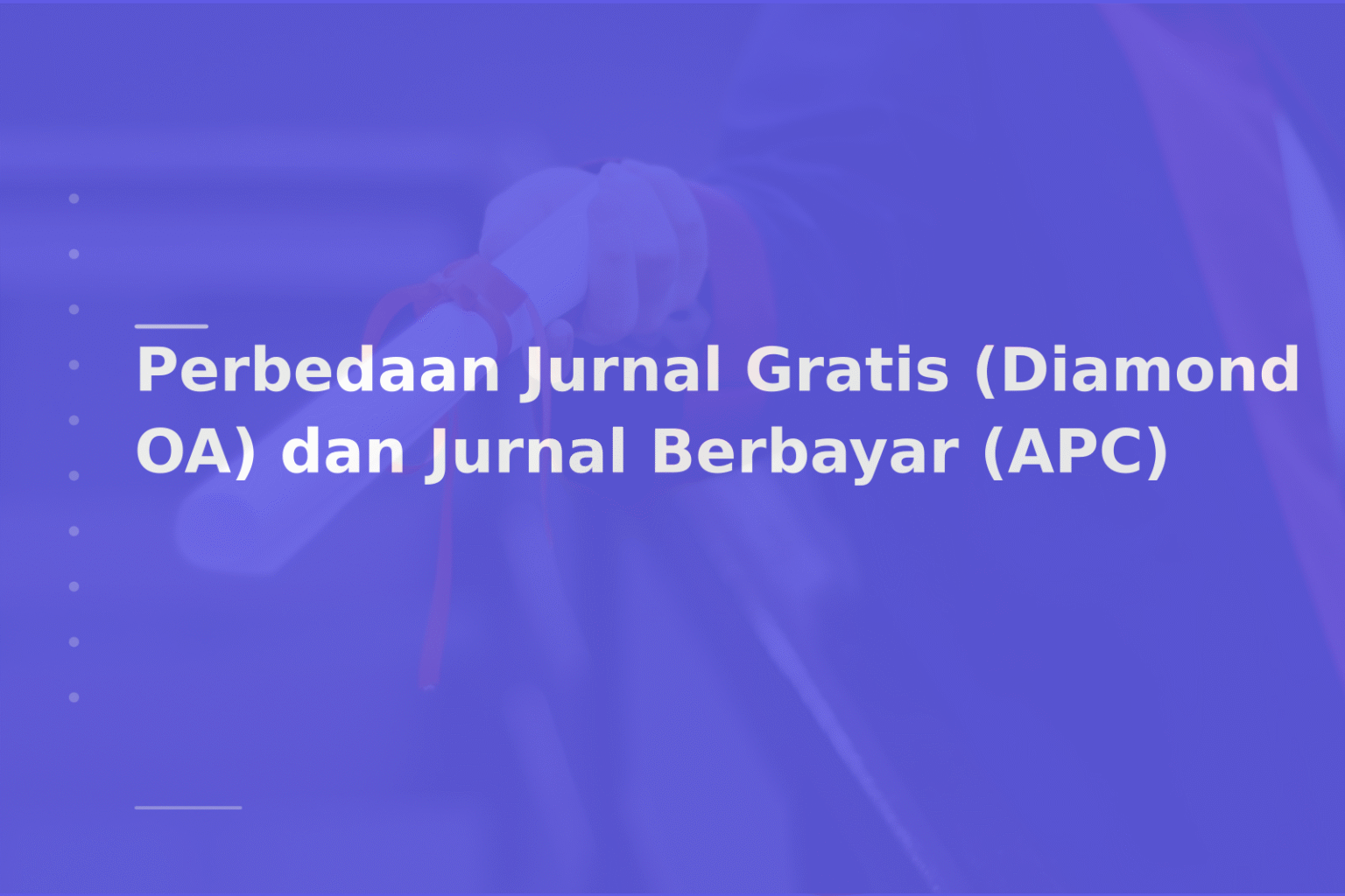 Perbedaan Jurnal Gratis (Diamond OA) dan Jurnal Berbayar (APC)