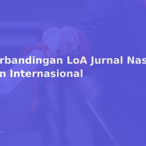 Perbandingan LoA Jurnal Nasional dan Internasional