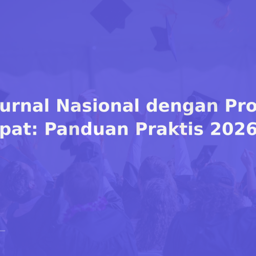 7 Jurnal Nasional dengan Proses Cepat: Panduan Praktis 2026