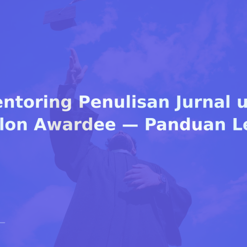 Mentoring Penulisan Jurnal untuk Calon Awardee — Panduan Lengkap